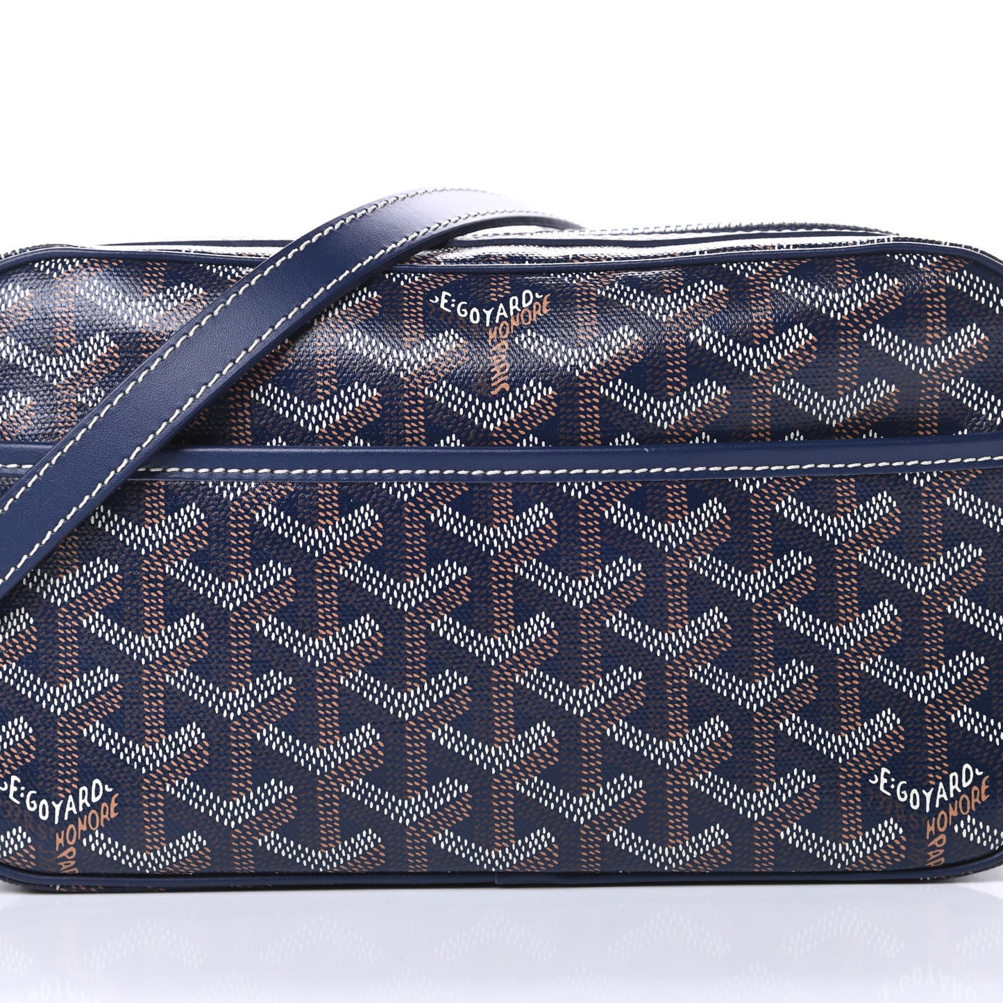 Goyardine Sac Cap Vert Navy