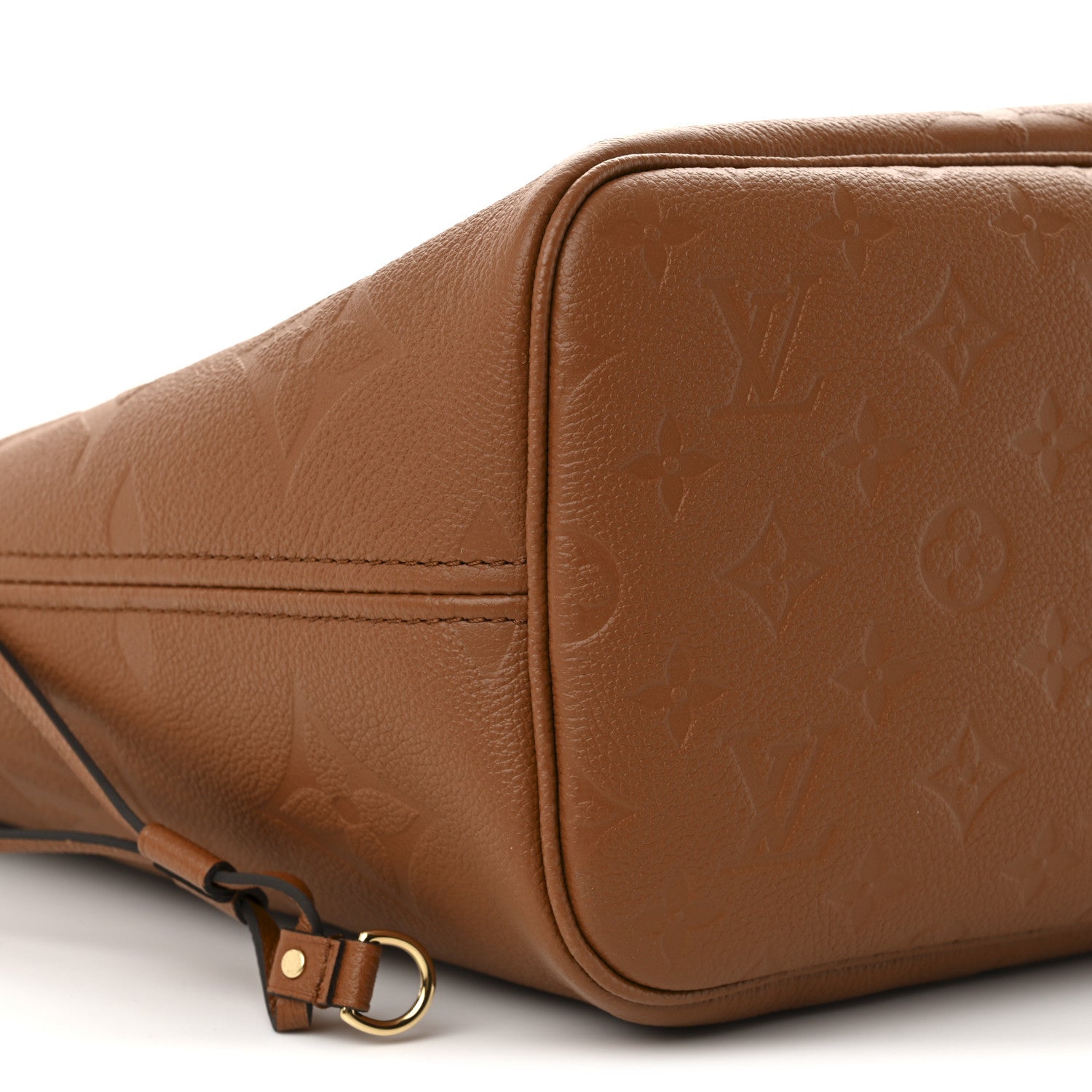 Louis Vuitton Empreinte Monogram Giant Neverfull MM Cognac 9 of 10