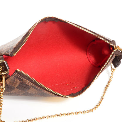 Louis Vuitton Damier Ebene Eva Clutch 5 of 8