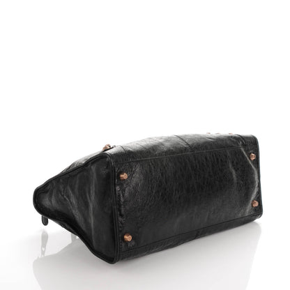 Balenciaga Agneau Giant 12 Rose Gold Hardware Work Black 4 of 9