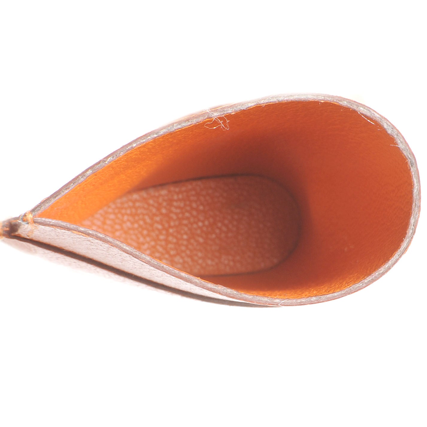 Hermes Chevre Miro Eyeglass Case Orange 5 of 7