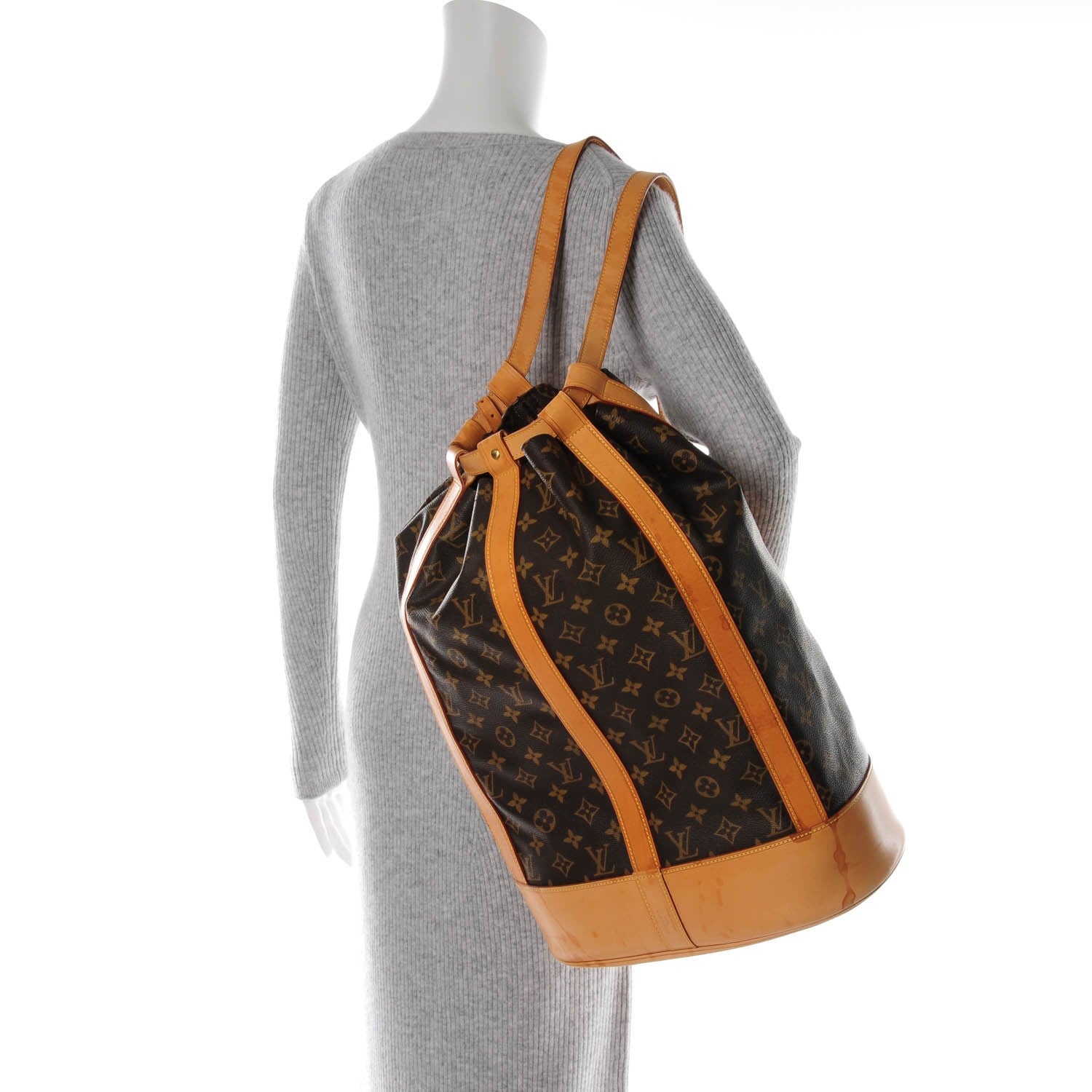 Louis Vuitton Monogram Randonnee GM Backpack 2 of 8