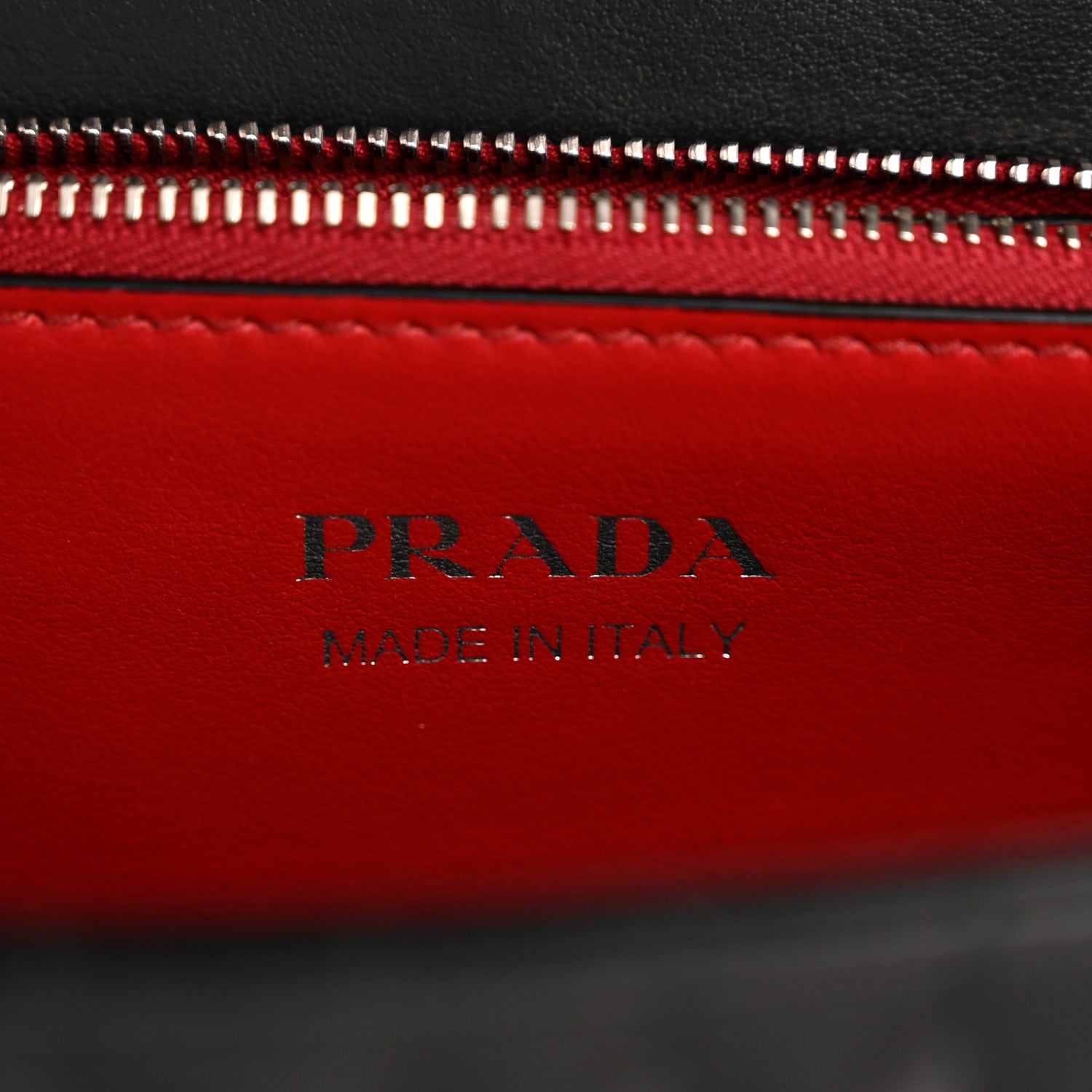 Prada Soft Calfskin Impunture Diagramme Flap Top Handle Bag Black 6 of 15