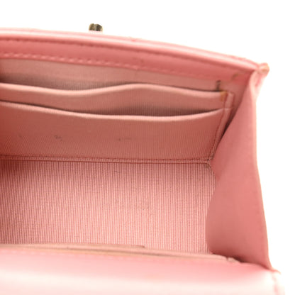 Chanel Lambskin Quilted Mini Trendy CC Clutch With Chain Pink 5 of 10