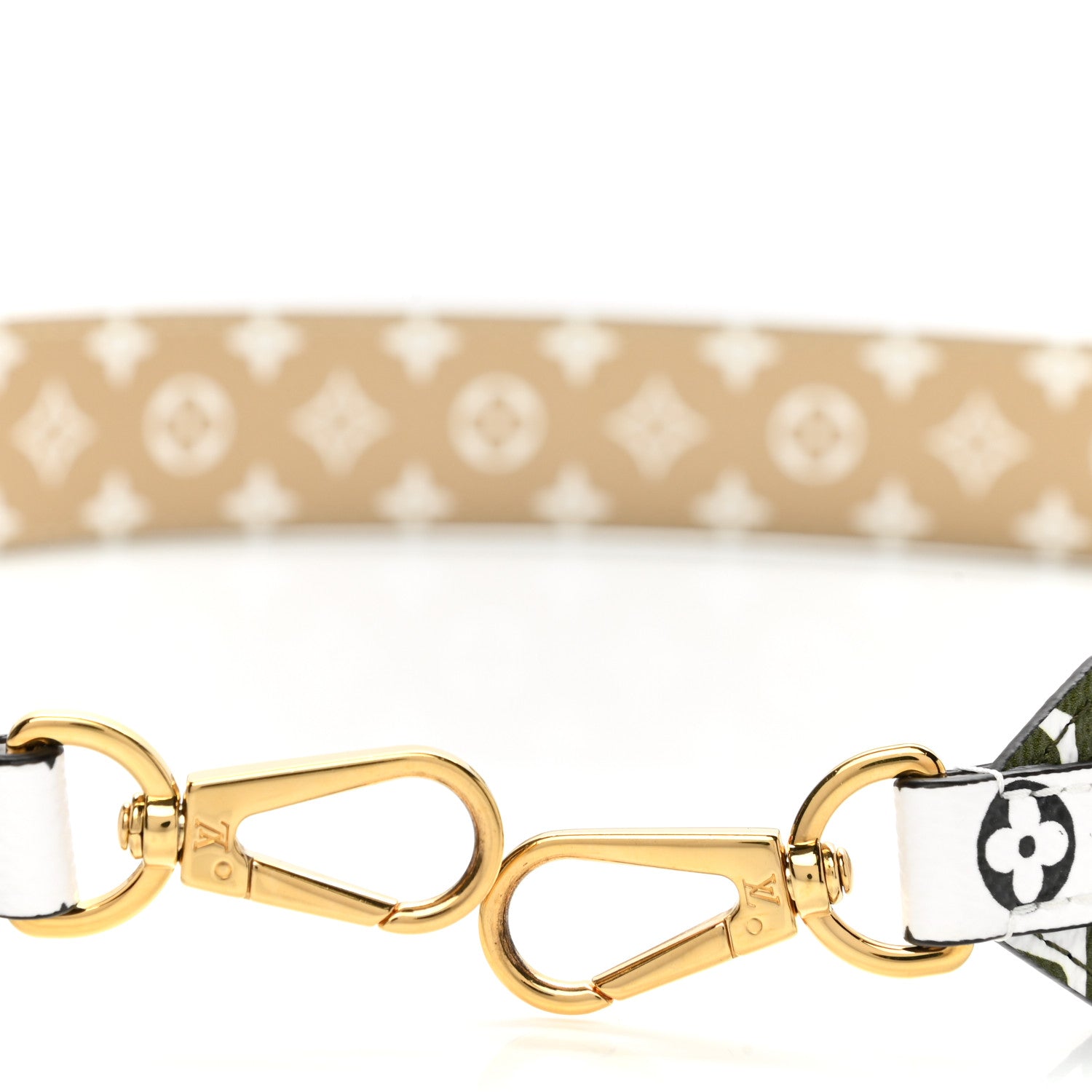 Louis Vuitton Monogram Giant Bandouliere Shoulder Strap Kaki 3 of 3