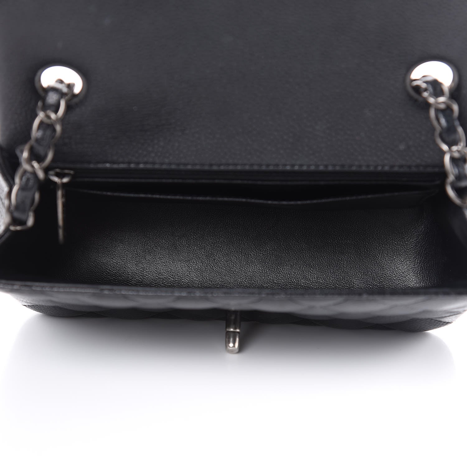 Chanel Caviar Quilted Mini Rectangular Flap Black 5 of 13