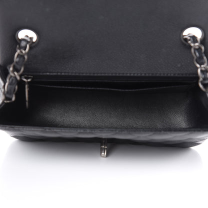 Chanel Caviar Quilted Mini Rectangular Flap Black 5 of 13