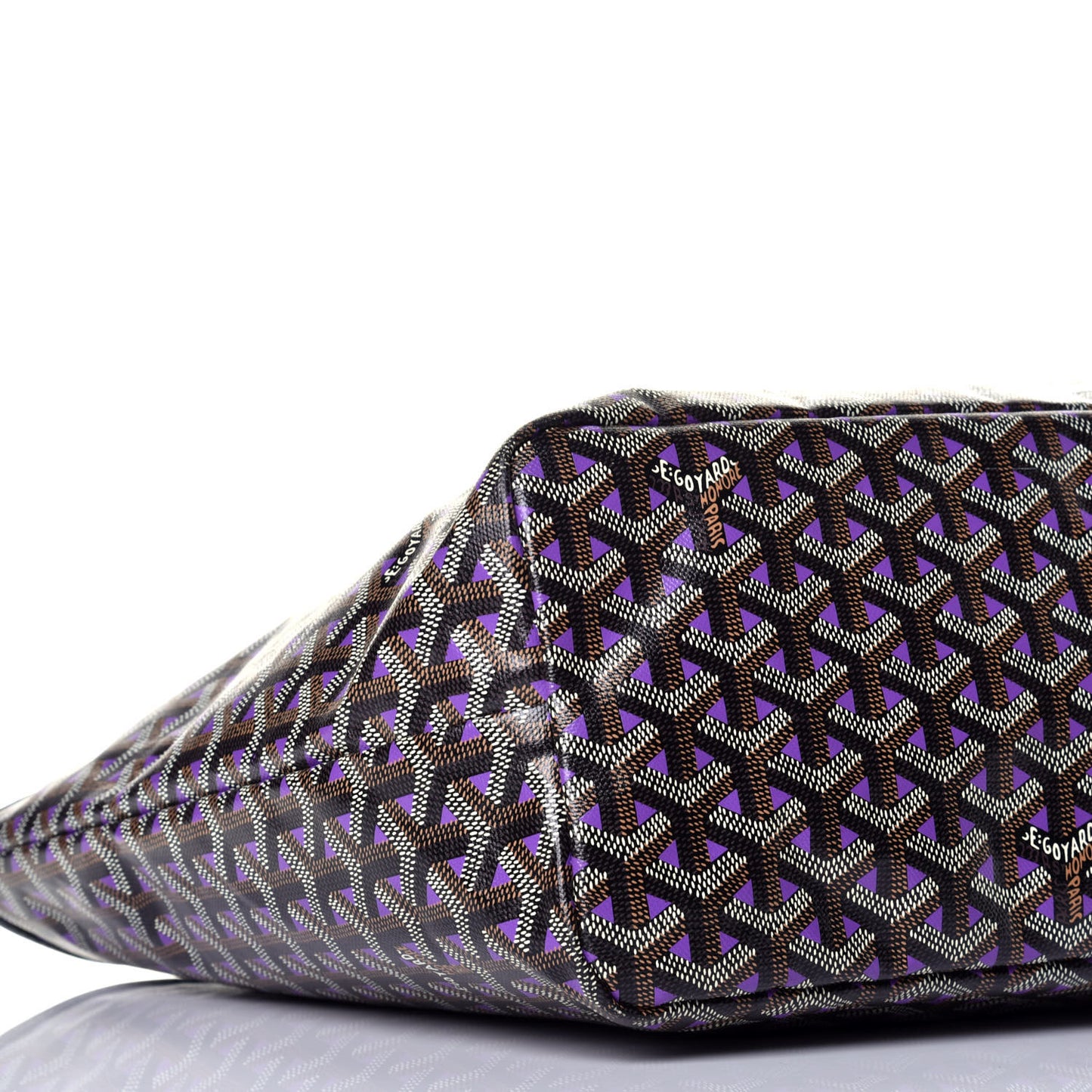 Goyardine Saint Louis Claire Voie PM Black Violet