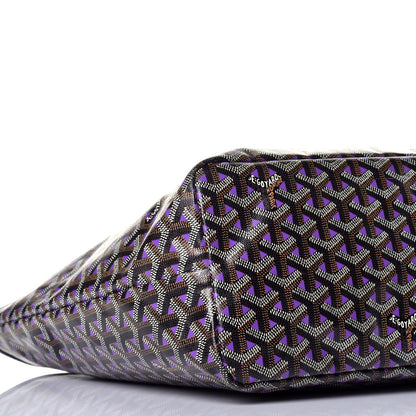 Goyard Goyardine Saint Louis Claire Voie PM Black Violet 6 of 8
