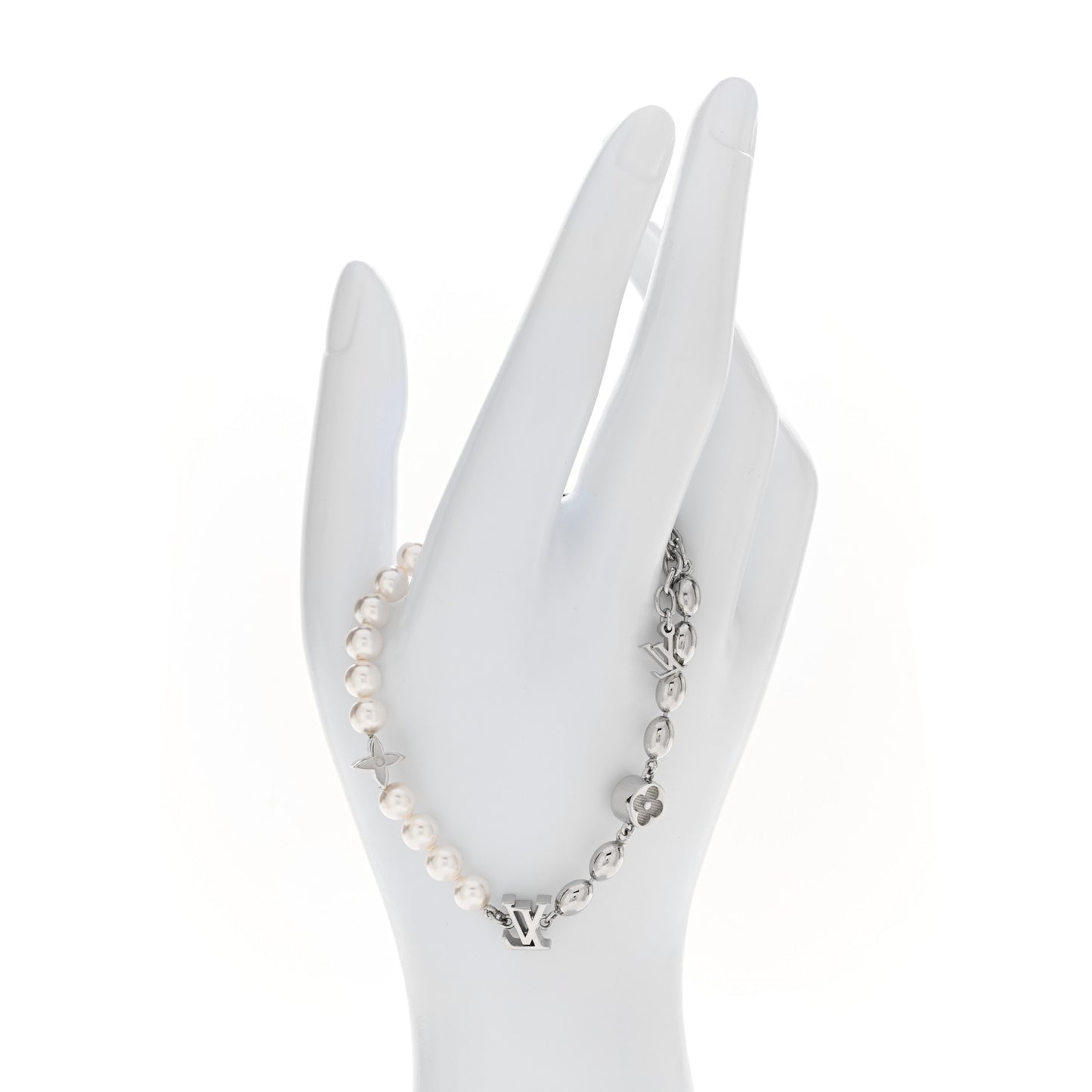 Pearls Fusion Bracelet Silver