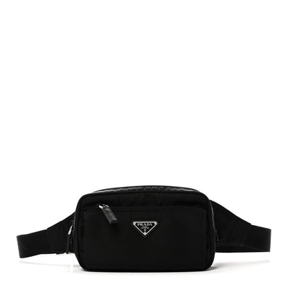 Prada Tessuto Nylon Belt Bag Black 1 of 9