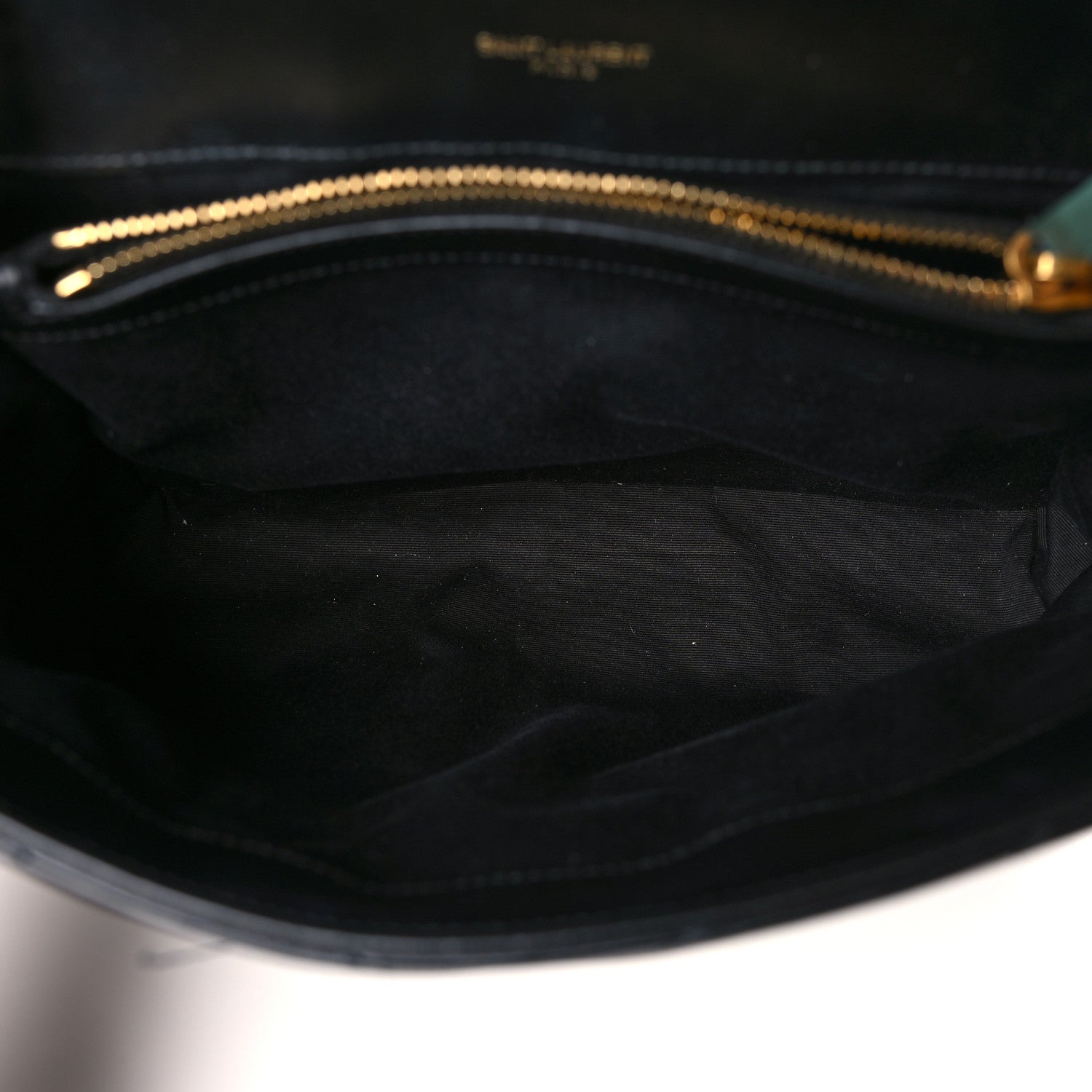 Saint Laurent Calfskin Y Quilted Monogram Medium Loulou Chain Satchel Black 5 of 10