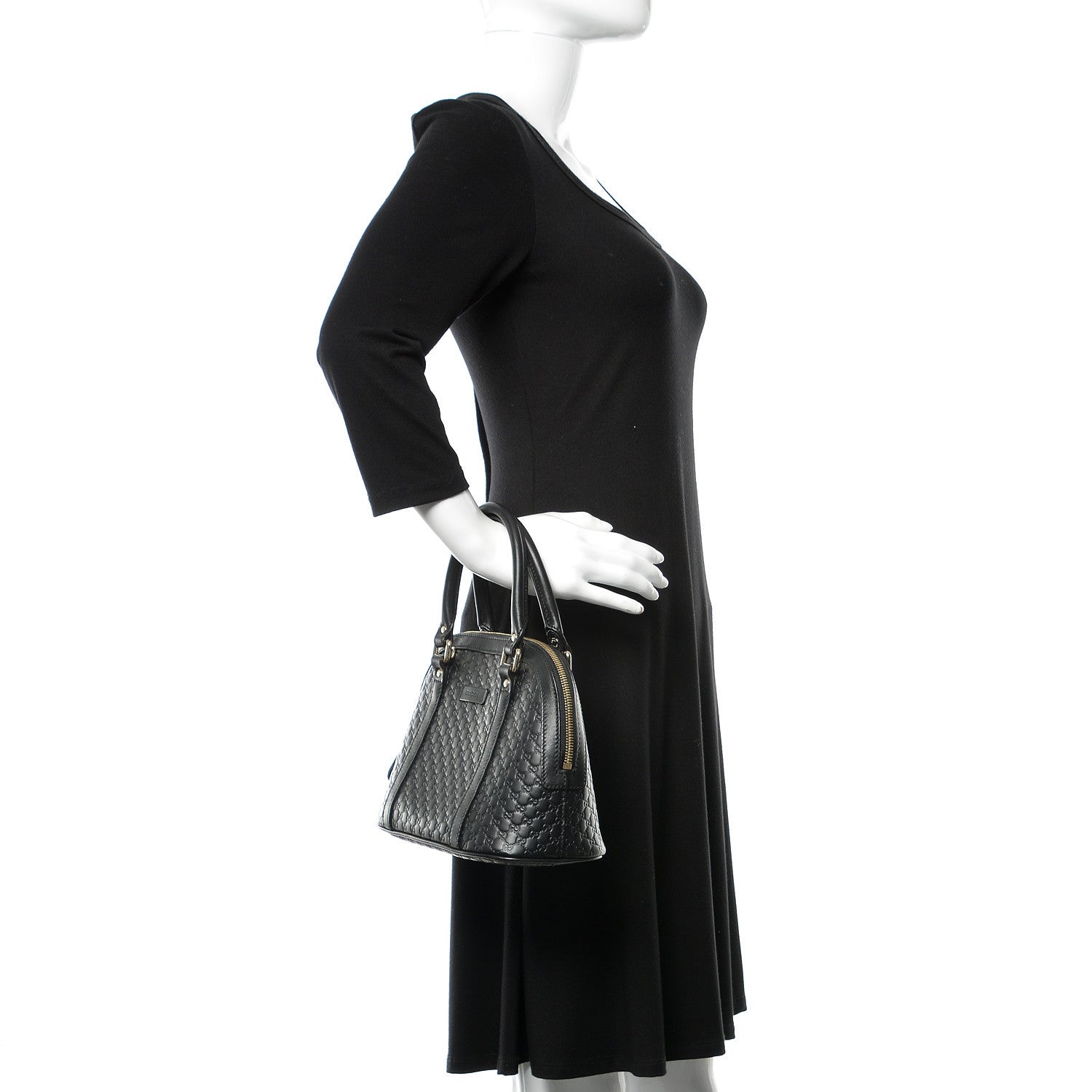 Gucci Microguccissima Mini Dome Bag Black 5 of 12
