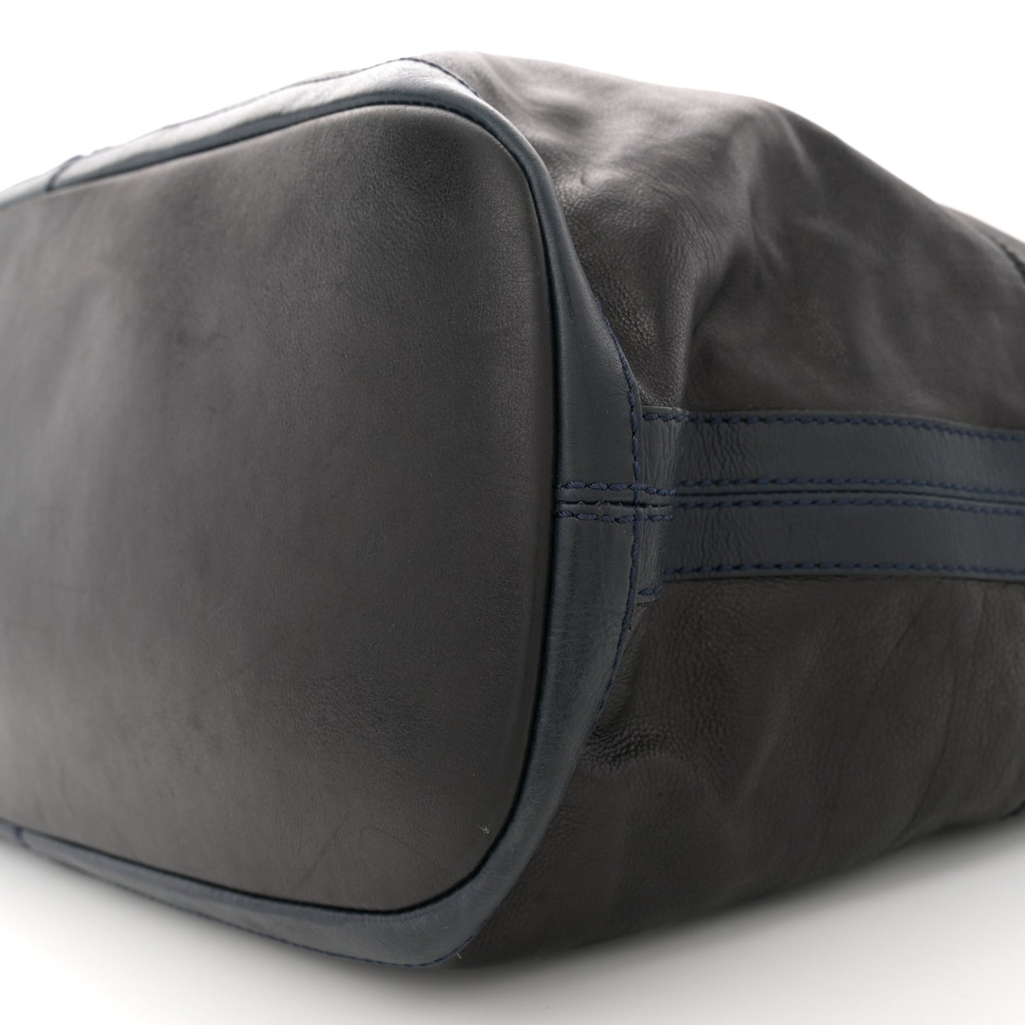 Sugar Goatskin Large Nightingale Black Navy