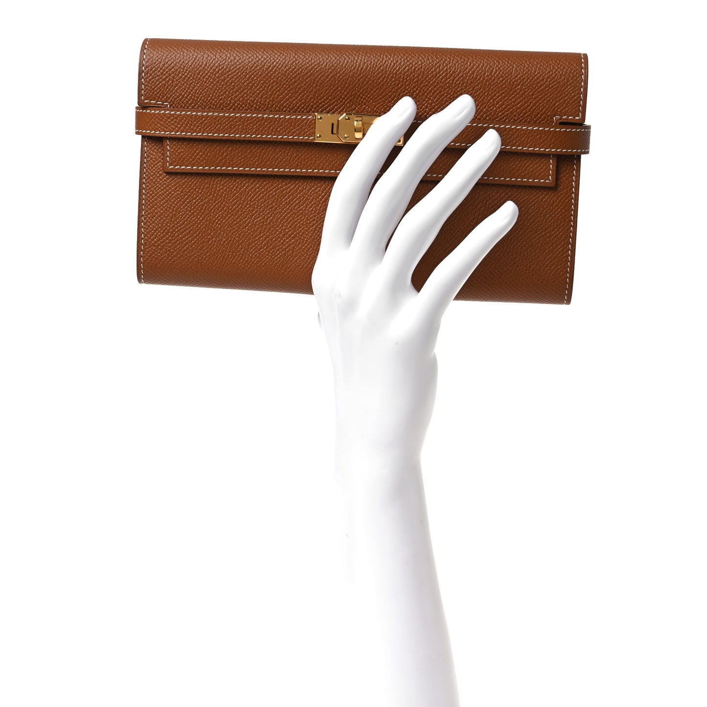 Epsom Kelly Longue Wallet Gold