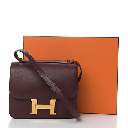 Hermes Evercolor Constance 24 Bordeaux 9 of 9