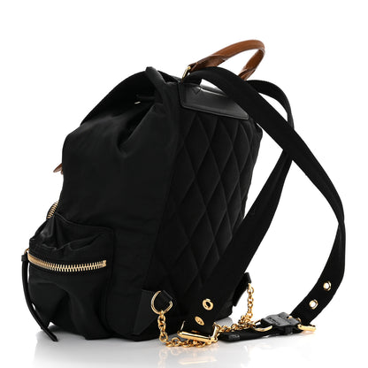 Burberry Nylon Medium Rucksack Backpack Black 3 of 10