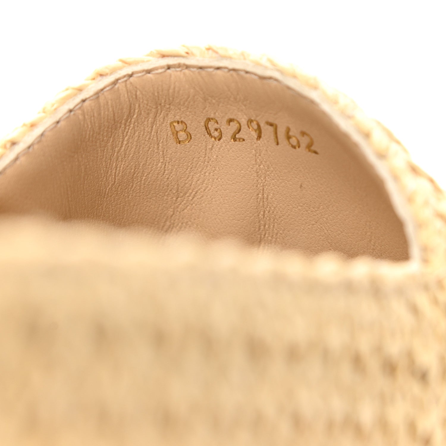 Chanel Braided Fabric Lambskin CC Espadrilles 37 Beige Black 9 of 10