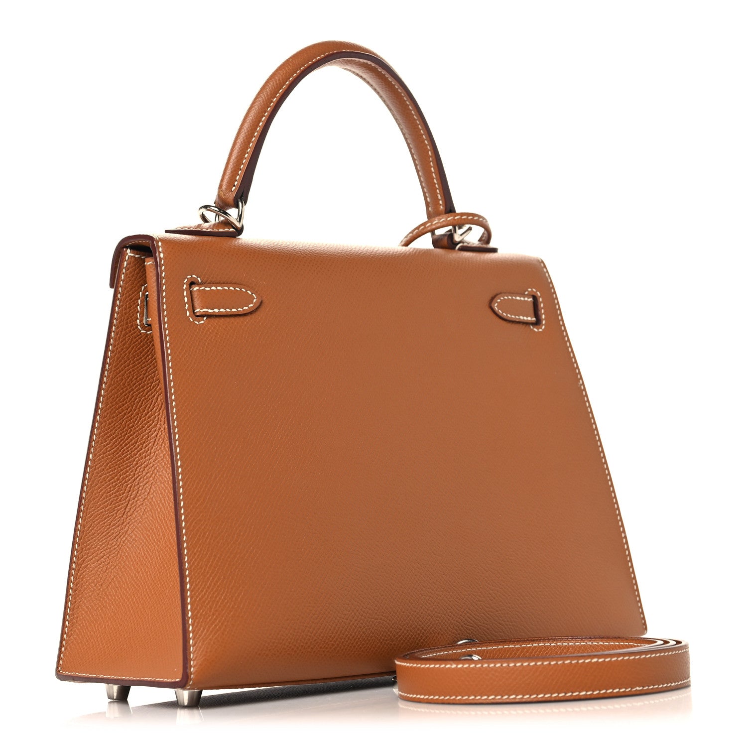 Hermes Epsom Kelly Sellier 25 Gold 3 of 12