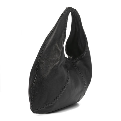 Bottega Veneta Cervo Deerskin Large Hobo Black 3 of 10