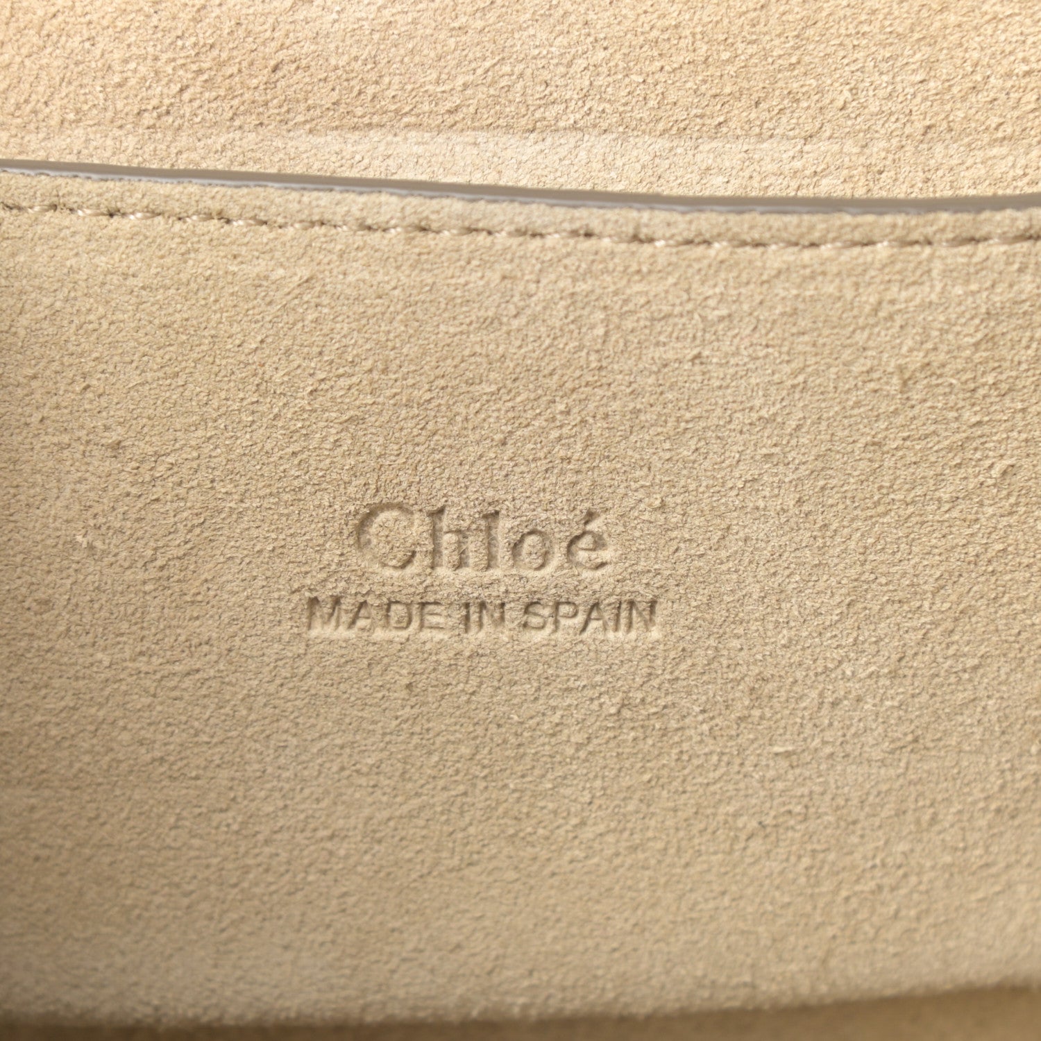 Chloe Suede Calfskin Mini Faye Bracelet Bag Airy Grey 6 of 14