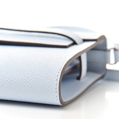 Hermes Epsom Kelly Wallet To Go Bleu Brume 9 of 10