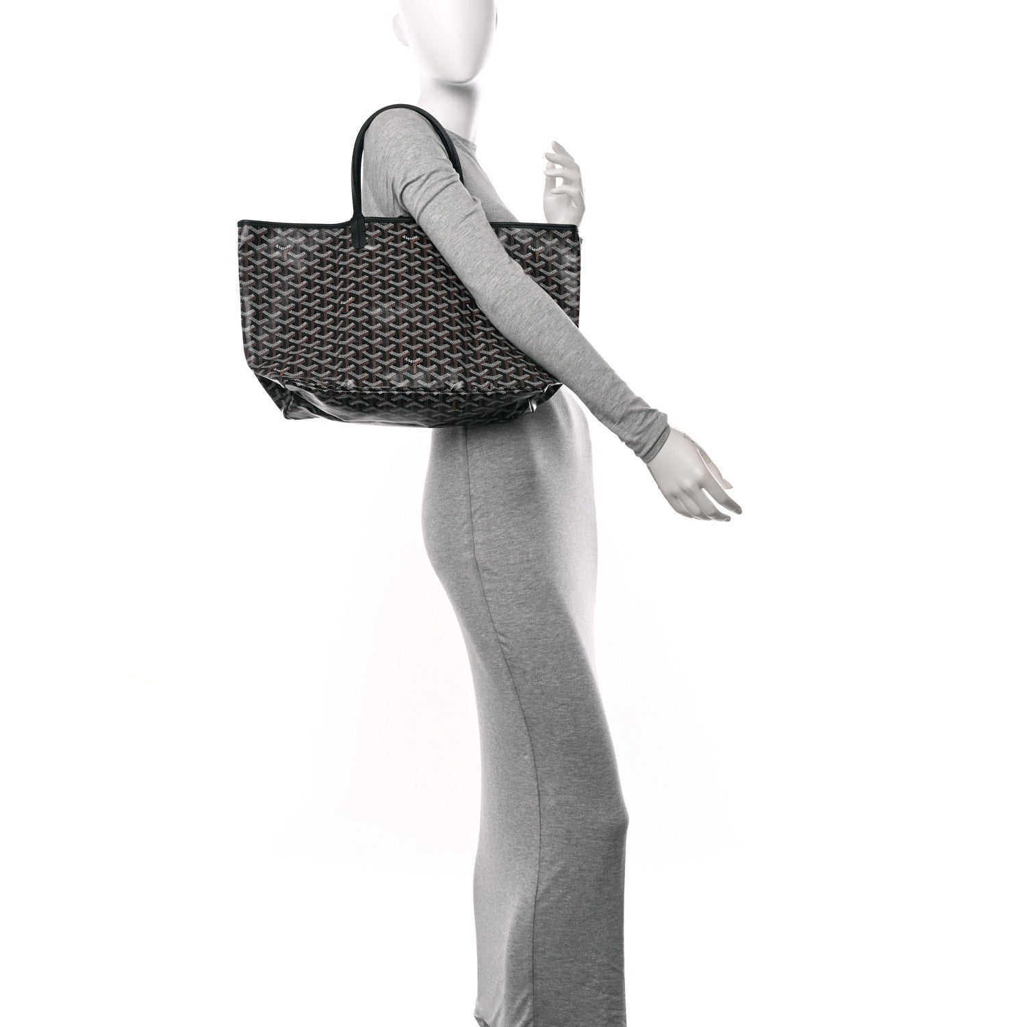 Goyard Goyardine Saint Louis PM Black 2 of 11