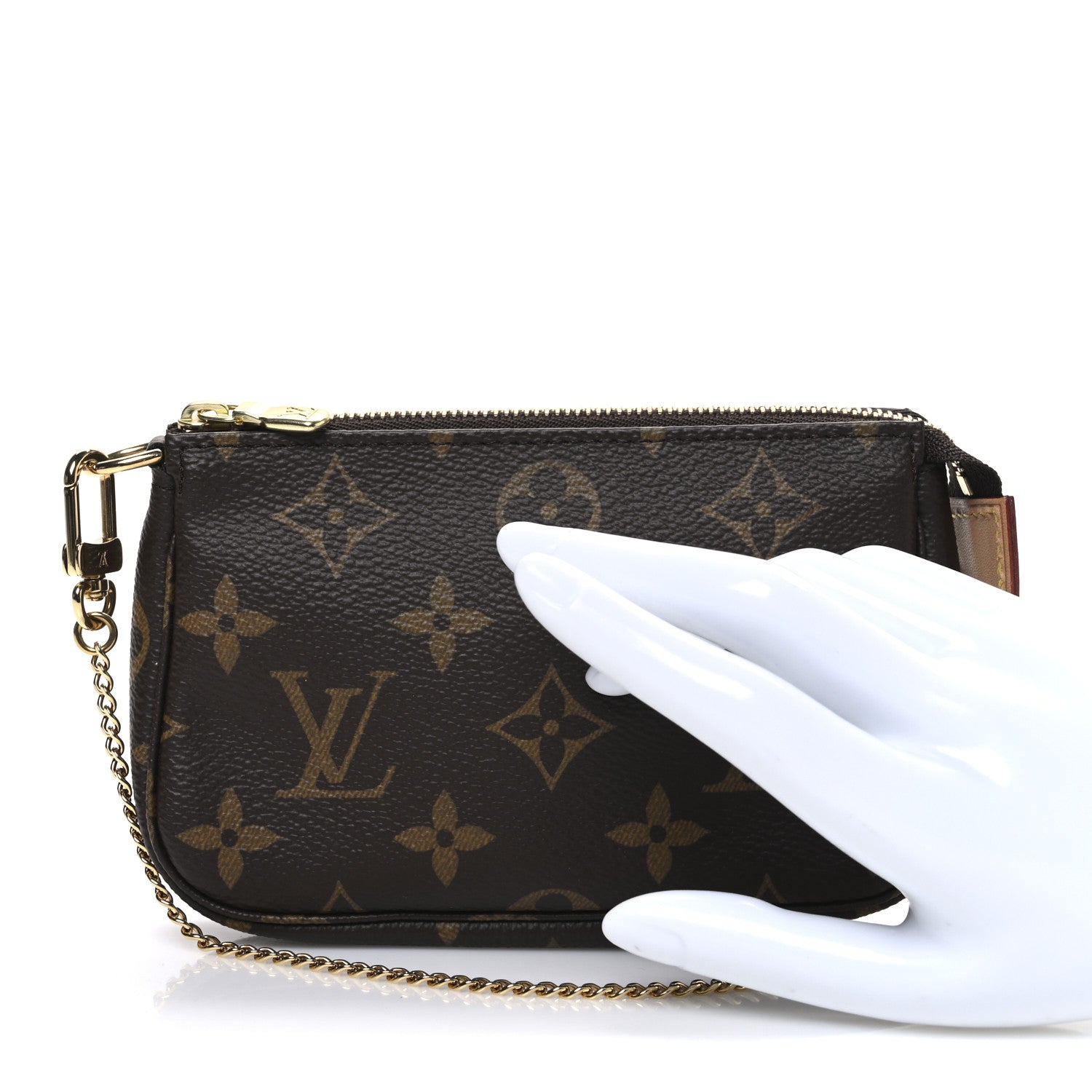 Louis Vuitton Monogram Mini Pochette Accessories 2 of 7