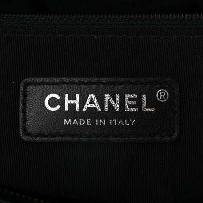Chanel Iridescent Aged Calfskin Quilted Medium Gabrielle Hobo Black 6 of 11