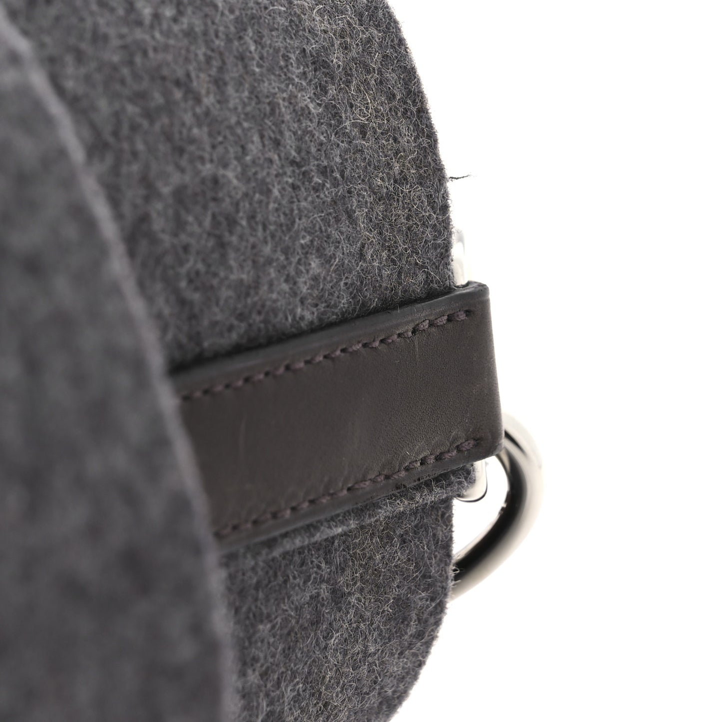 Felt Sac De Pansage Groom Bag Acier