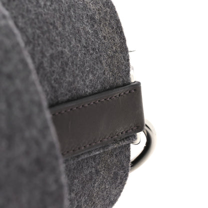 Hermes Felt Sac De Pansage Groom Bag Acier 14 of 15