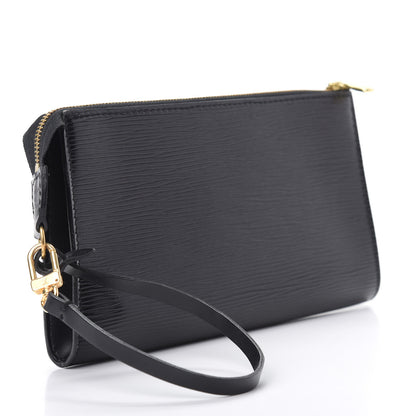Louis Vuitton Epi Pochette Accessories 24 Black 3 of 8