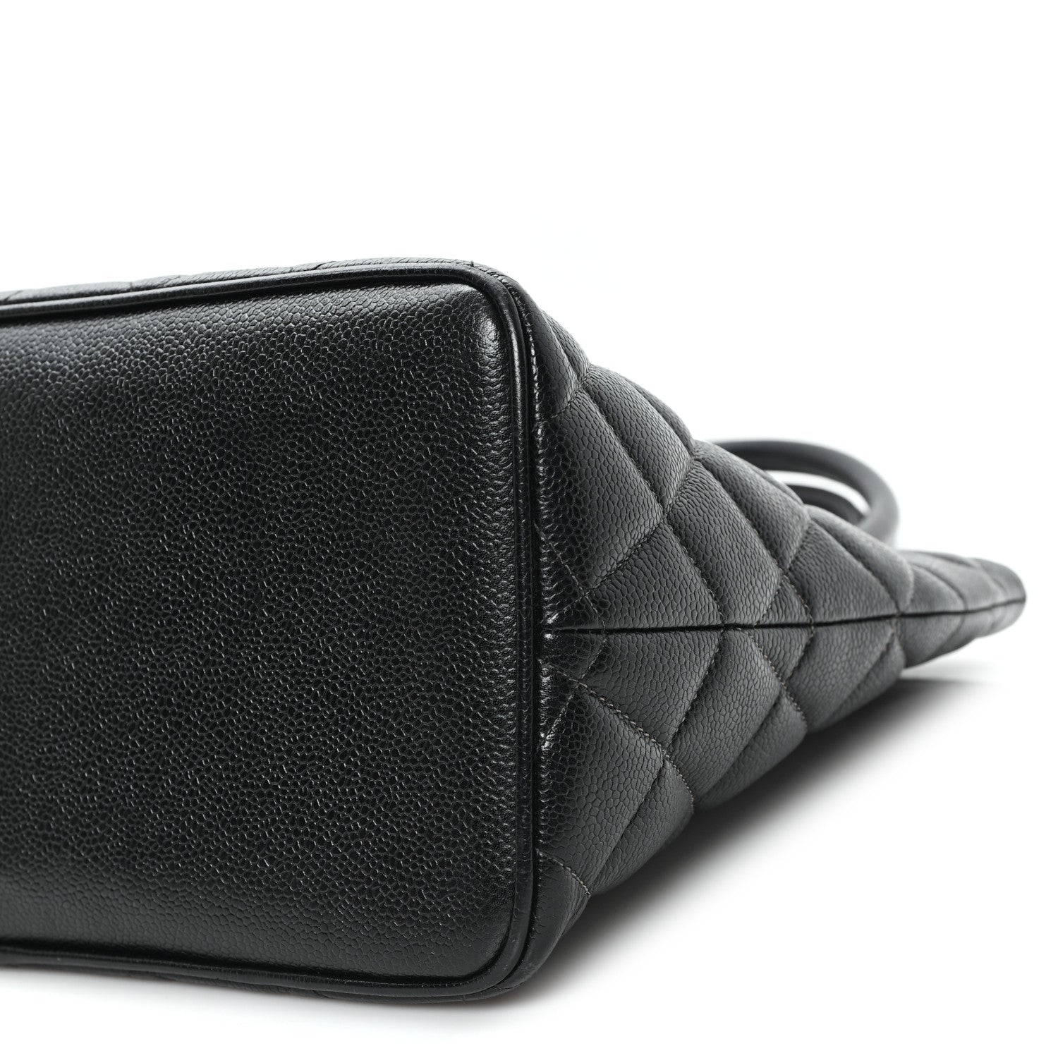 Chanel Caviar Quilted Medallion Tote Black 11 of 12