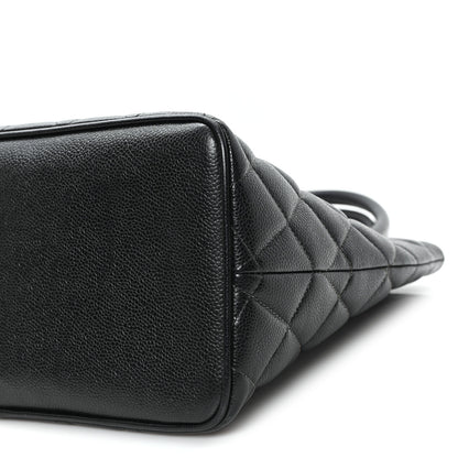 Chanel Caviar Quilted Medallion Tote Black 11 of 12