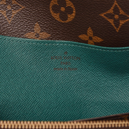 Louis Vuitton Monogram Emilie Wallet Vert 6 of 9