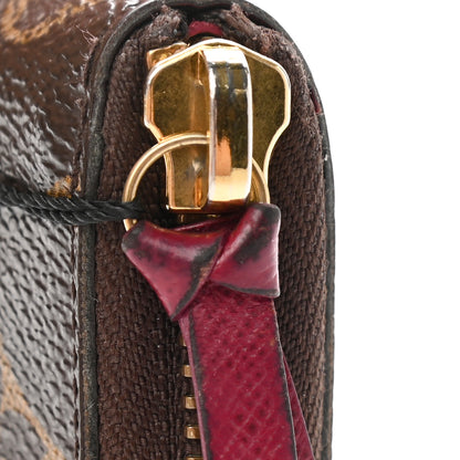 Louis Vuitton Monogram Clemence Wallet Fuchsia 9 of 9