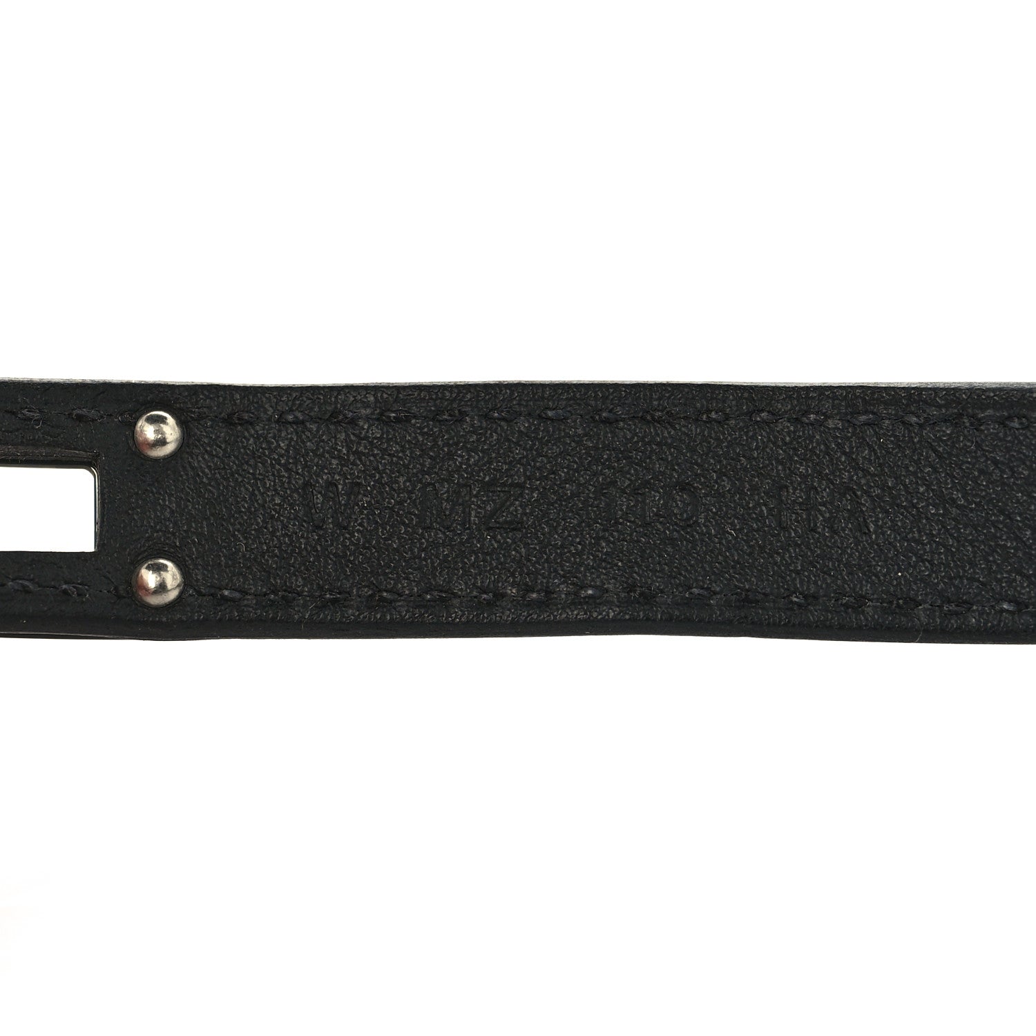 Hermes Chamkila Kelly Double Tour Bracelet T2 So Black 5 of 5
