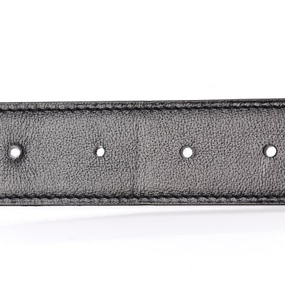 Hermes 135 Togo 32mm Belt Strap 85 Black Gold 6 of 8