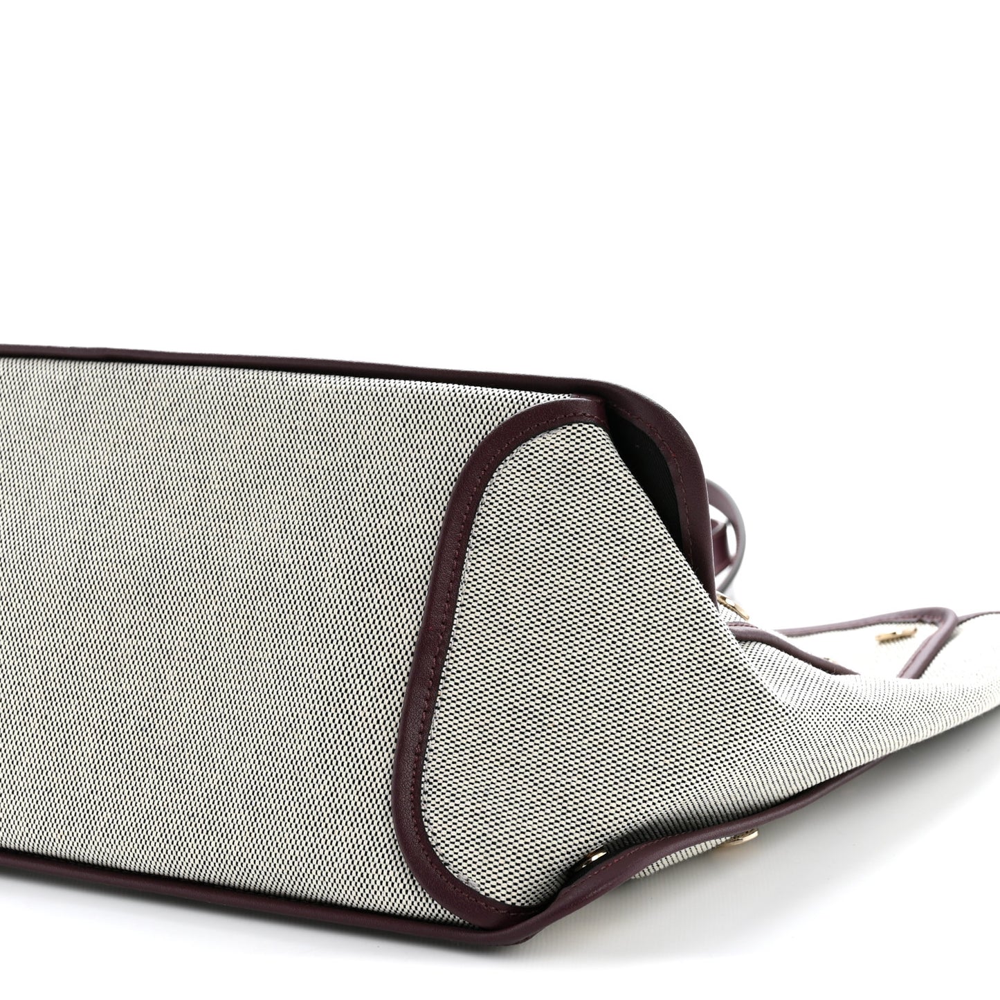 Canvas Medium Bond Shopper Tote Aubergine
