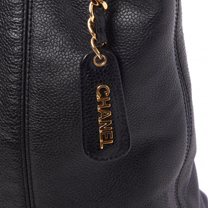 Chanel Caviar CC Tote Black 8 of 10