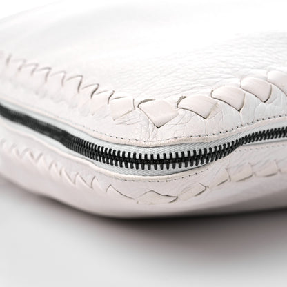 Bottega Veneta Cervo Mens Side-Zip Woven Tote White 8 of 15