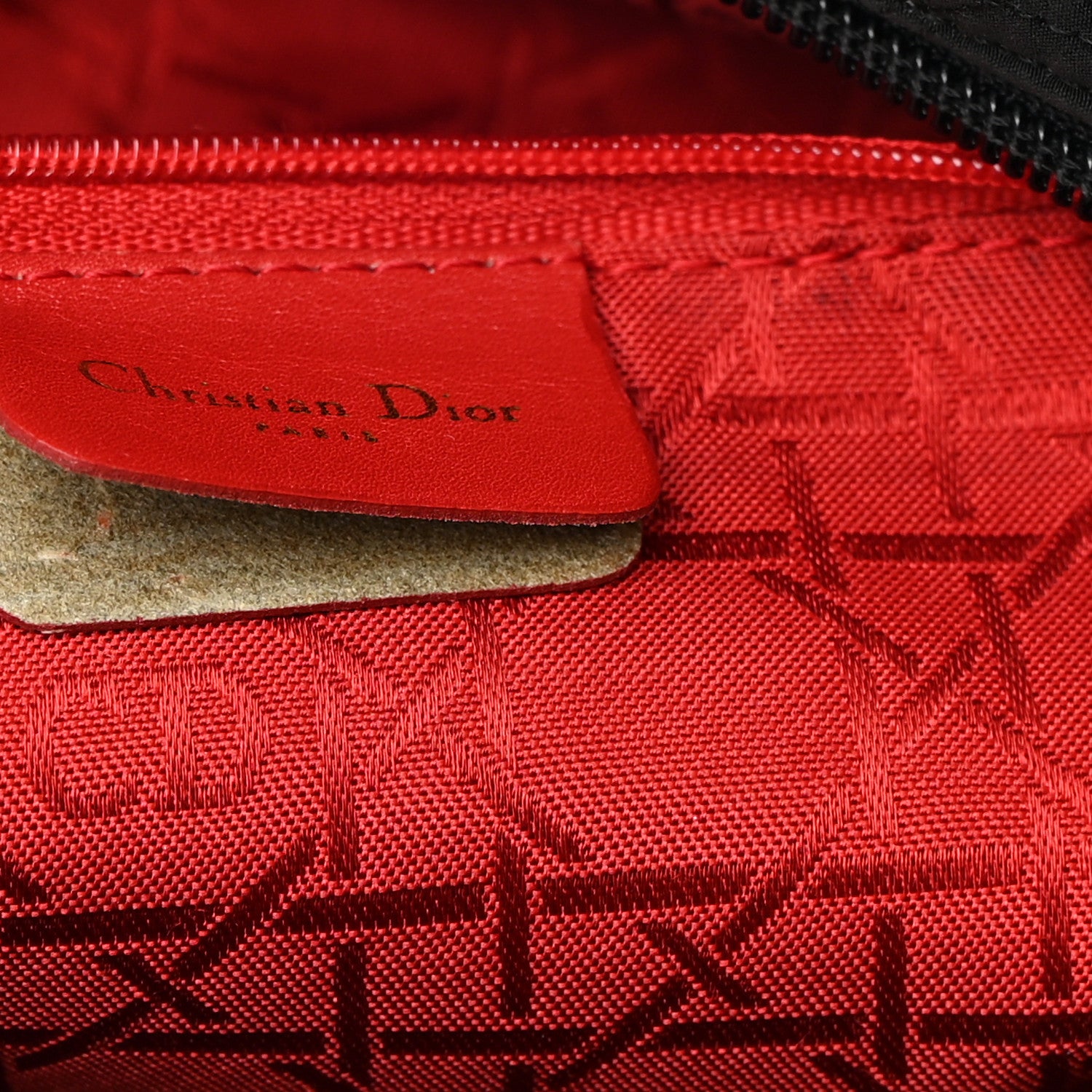 Christian Dior Nylon Cannage Large Lady Dior Black 12 of 13