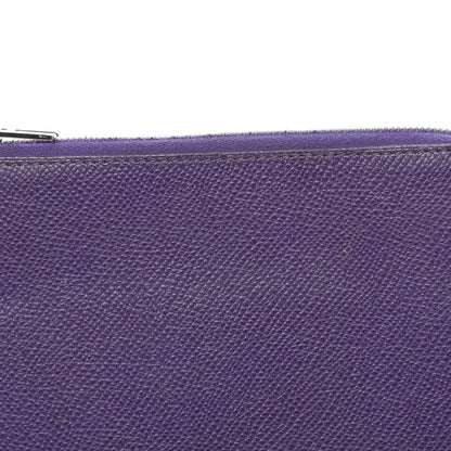 Hermes Epsom Remix Duo Wallet Iris 9 of 10