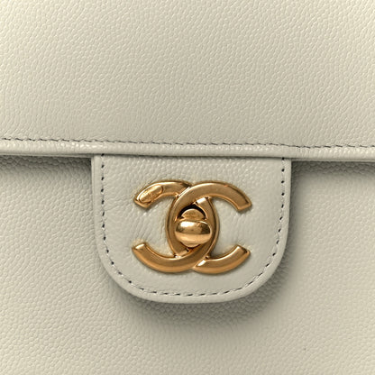 Chanel Shiny Caviar Preppy Coco Small Flap Light Green 9 of 12