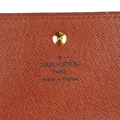 Louis Vuitton Monogram Porte-Monnaie Billets Tresor Wallet 6 of 12