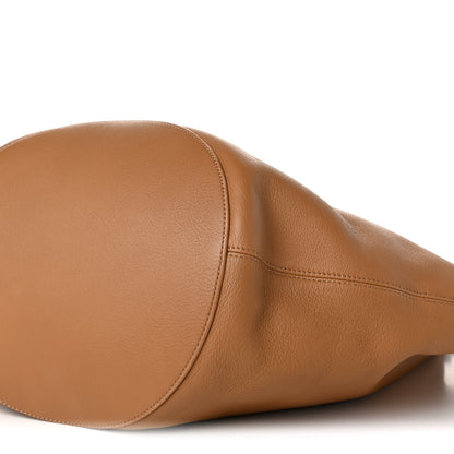 Khaite Calfskin Medium Lotus Tote Nougat 10 of 10
