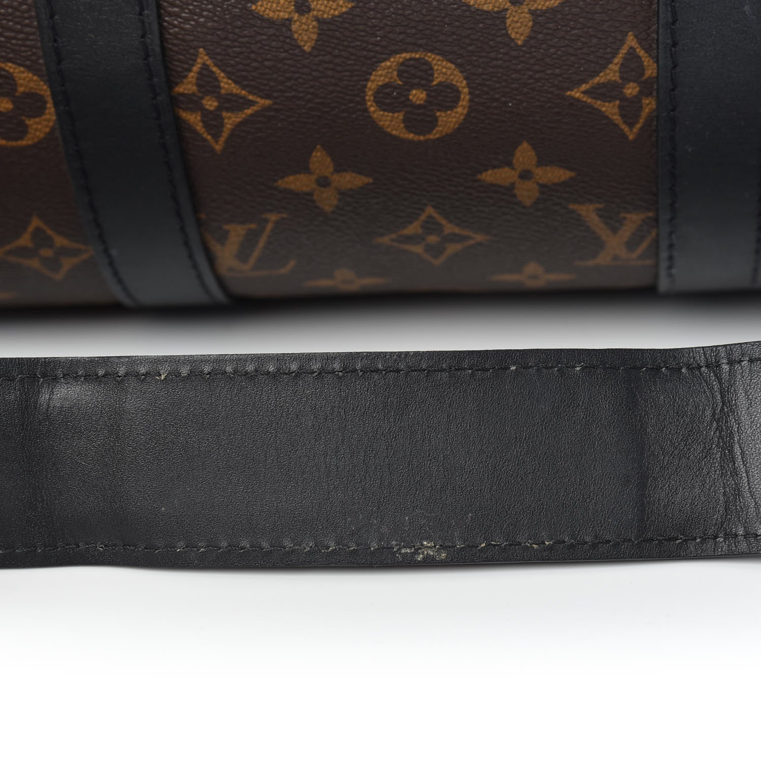 Louis Vuitton Monogram Macassar Keepall Bandouliere 45 12 of 12