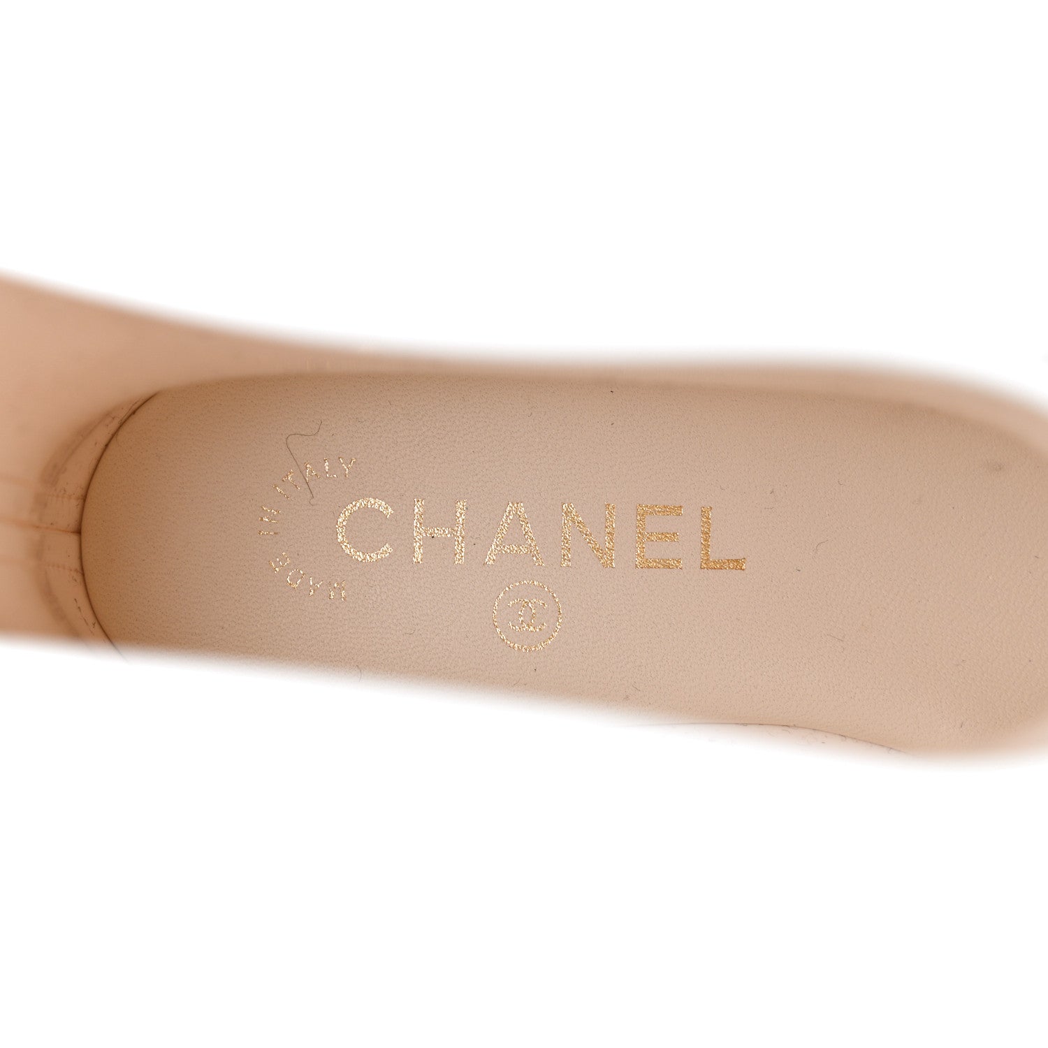 Chanel Rubber Rain Boots 38 Ivory Black 11 of 11
