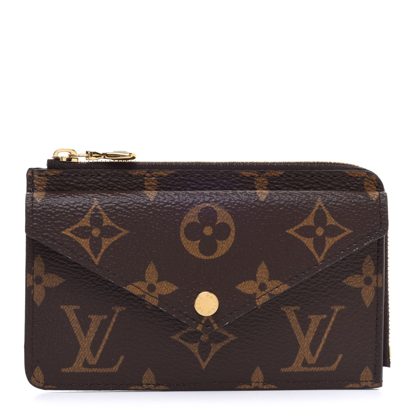 Monogram Recto Verso Card Holder Black