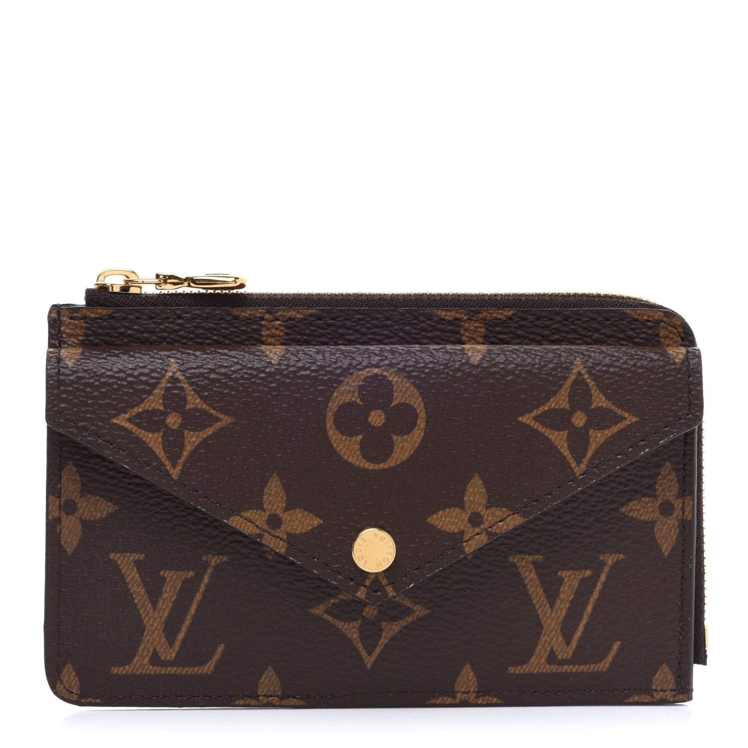 Louis Vuitton Monogram Recto Verso Card Holder Black 1 of 8